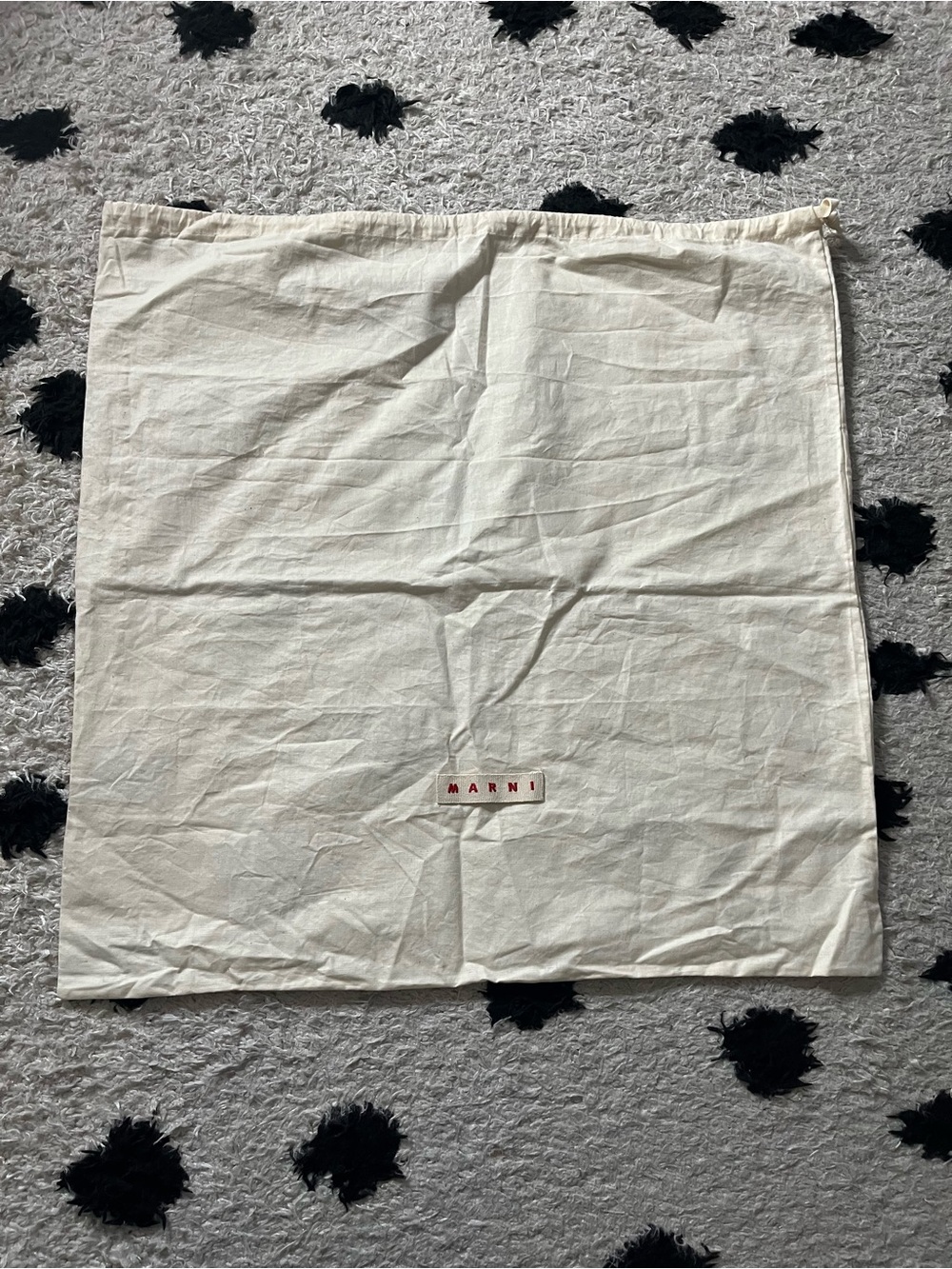Marni dust bag 23x 23